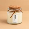VICKO Fennel mirisna sveća VICKO Fennel bela mirisna sveća u staklenoj tegli sa poklopcem od plute