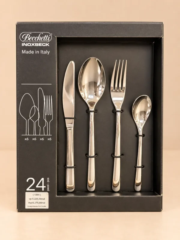Abert Mikasato Fruit set pribora za jelo 24 dela Abert Mikasato Fruit set pribora za jelo od 24 dela za 6 osoba